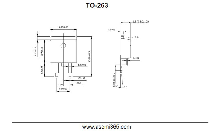 ASEMI品牌MBR10150CT参数