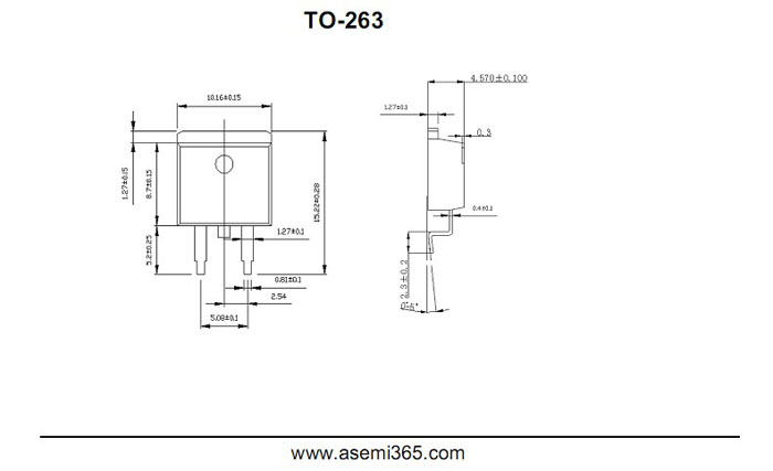 ASEMI品牌MBR30100CT参数