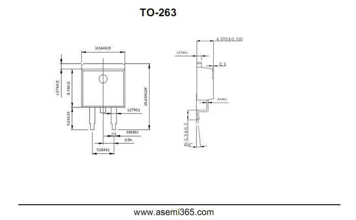 ASEMI品牌MBR4060CT参数