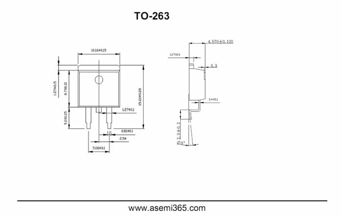 ASEMI品牌肖特基二极管MBR1045FCT